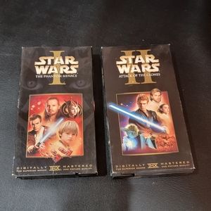 Star Wars 1&2 VHS